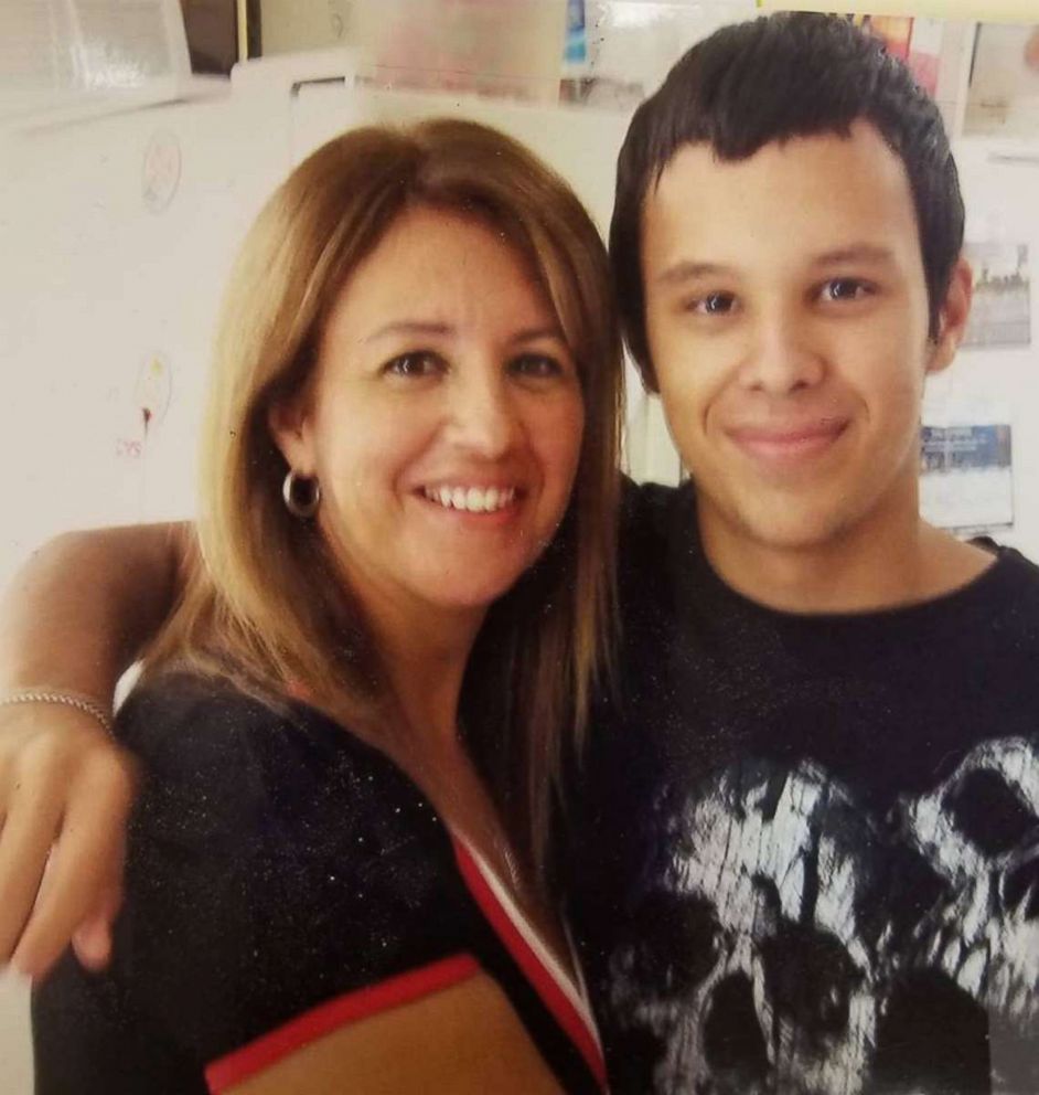 PHOTO: Anthony "DJ SonicC" Rodriguez, 22, and his mother Rita Marti.