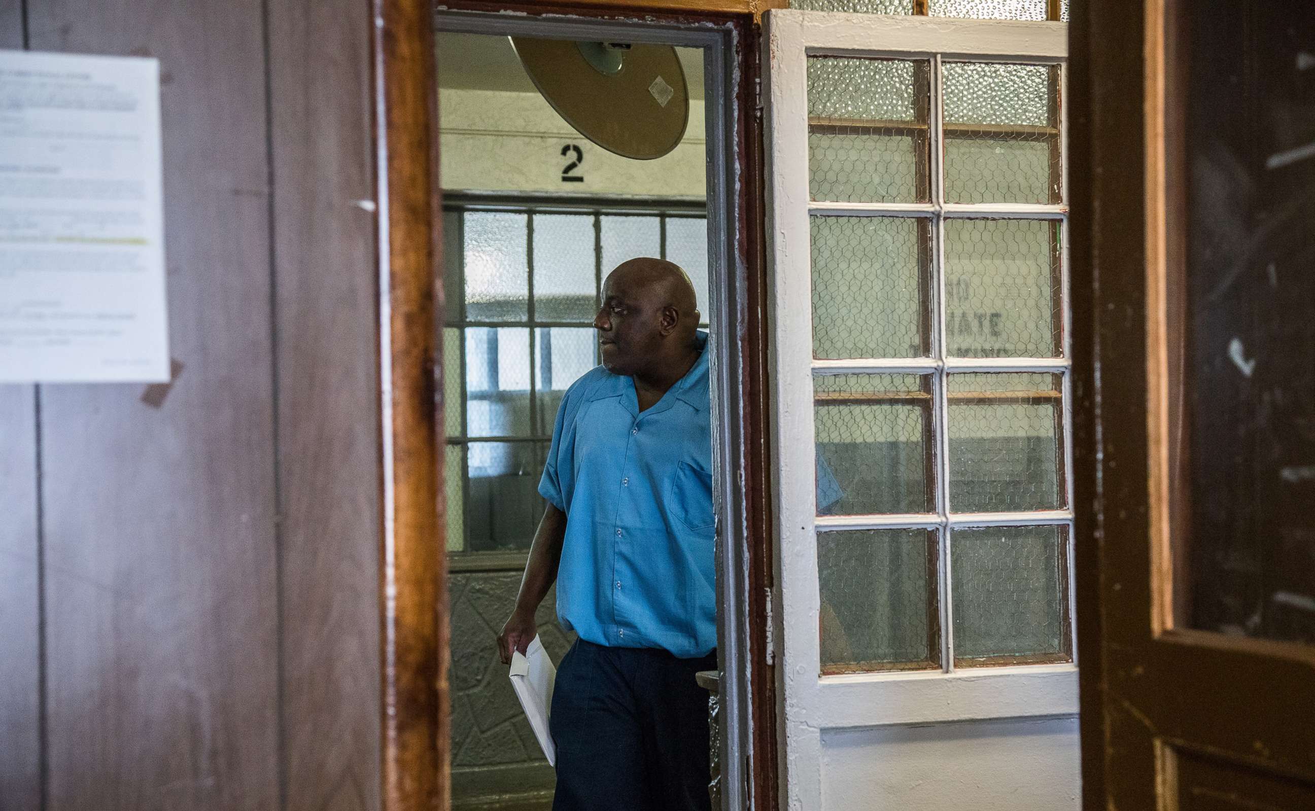 PHOTO: Antonio Porter is shown at the Stateville Correctional Center in Crest Hill on Feb. 27, 2018. Porter was convicted of a 2002 murder at a dice game.