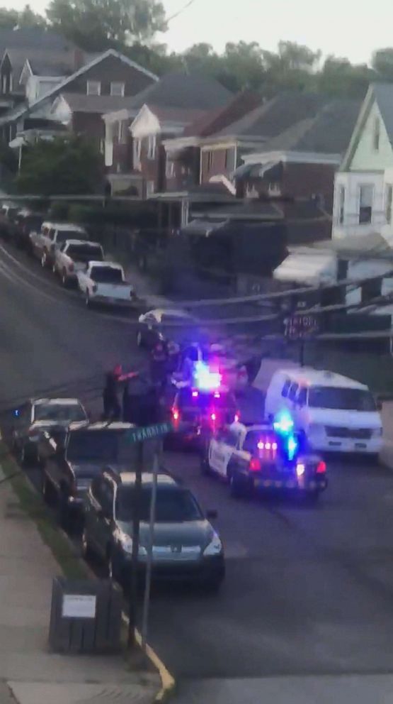 PHOTO: The shooting of Antwon Rose, 17, by a police officer in East Pittsburgh, Pa., June 19, 2018, was captured on cellphone video by a bystander.