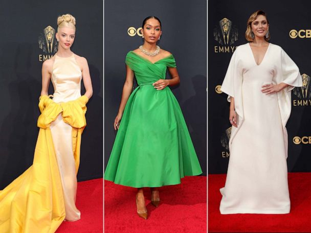 Best fashion from 2021 Emmys red carpet: Live updates - Los Angeles Times