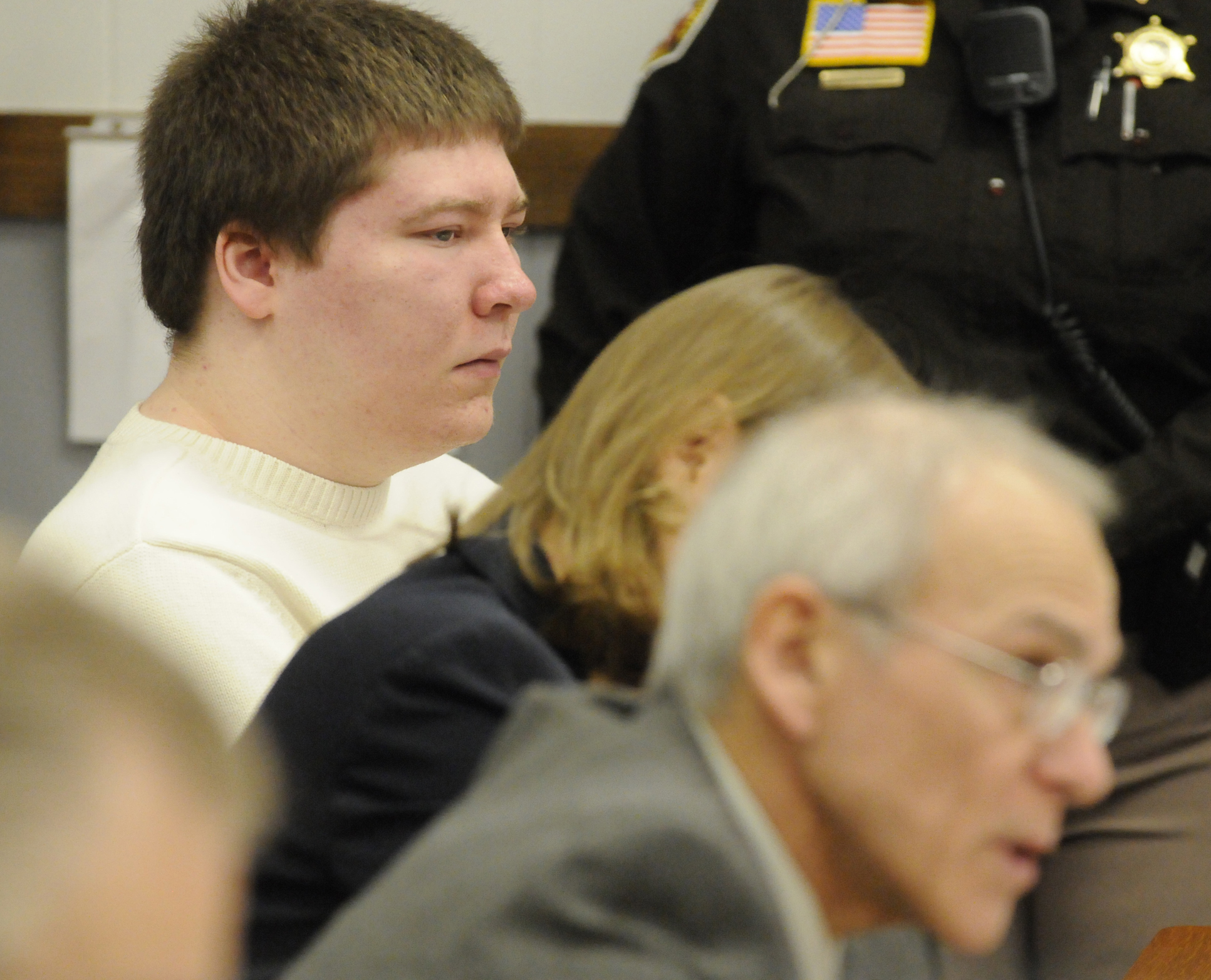 PHOTO: Brendan Dassey listens to testimony on Jan. 19, 2010 at the Manitowoc County Courthouse in Manitowoc, Wisconsin.