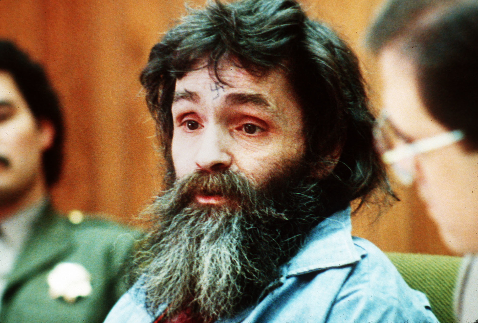 PHOTO: Charles Manson is seen in court, circa 1986.