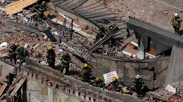 Building Collapses In Philadelphia Photos - ABC News