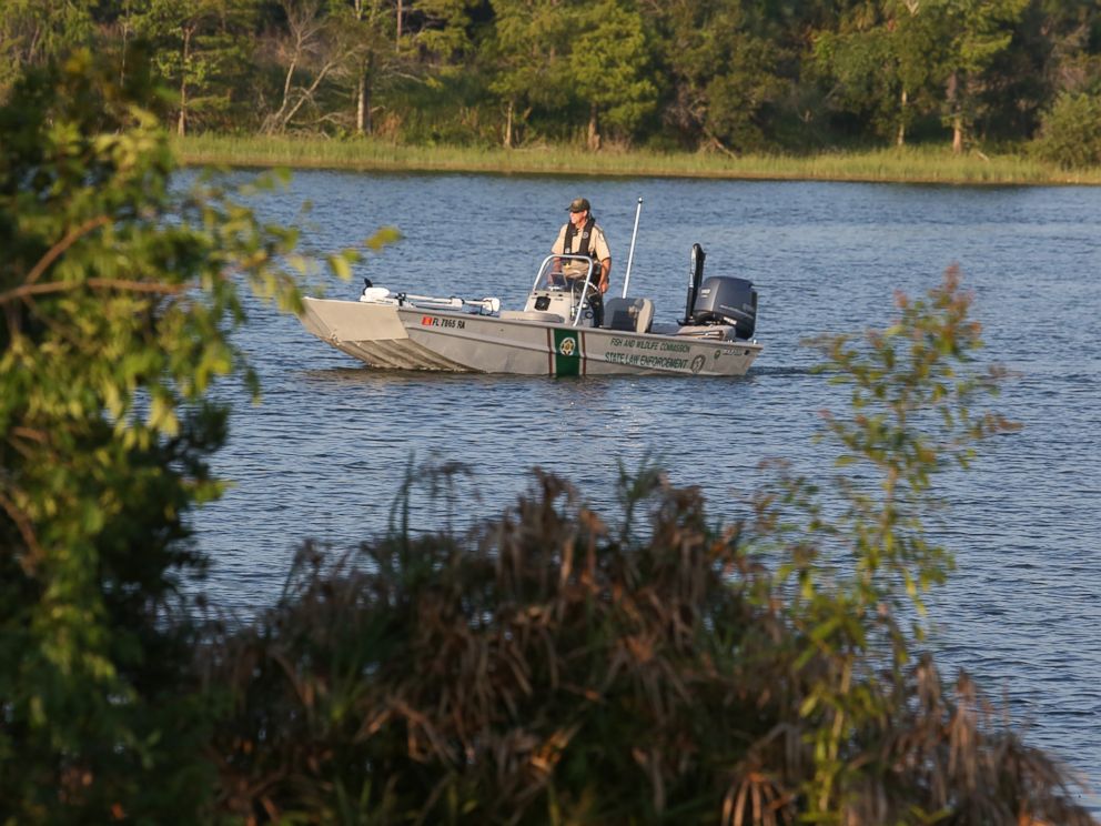 PHOTO: Florida Fish and Wildlife search for a 2-year-old boy early June 15, 2016, after the boy was dragged into the water Tuesday night by an alligator near Disneys upscale Grand Floridian Resort & Spa in Lake Buena Vista, Fla.