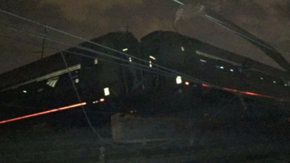 PHOTO: An Amtrak train crashed on May 12, 2015, near Philadelphia.