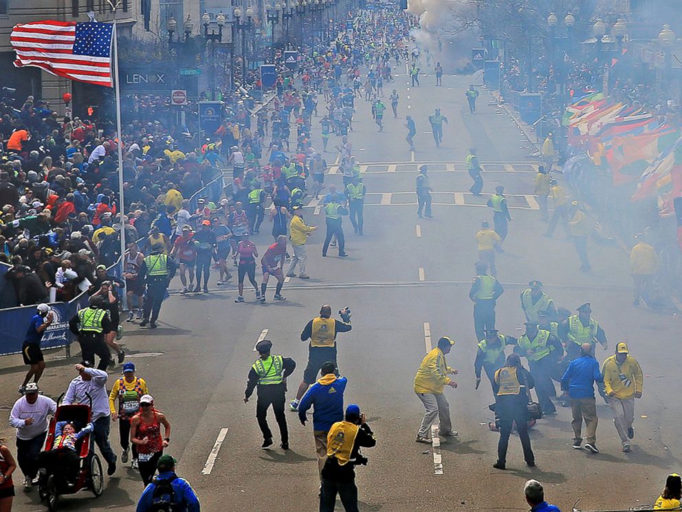 Boston Marathon Bombing - ABC News infographic