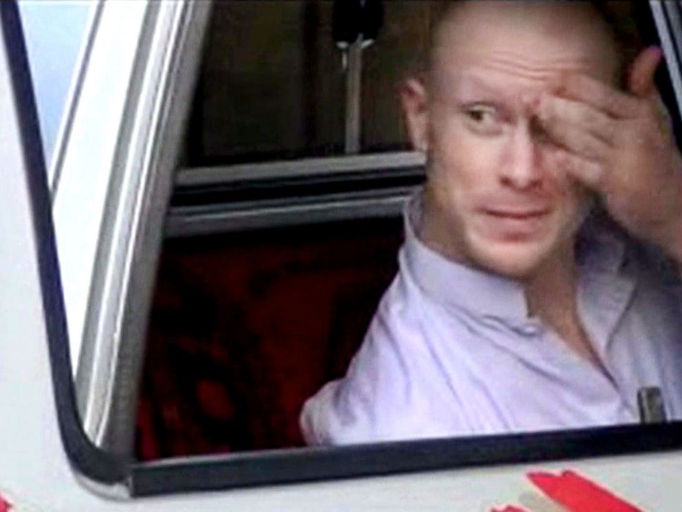 PHOTO: In this file image taken from video obtained from Voice Of Jihad Website, Sgt. Bowe Bergdahl sits in a vehicle guarded by the Taliban in eastern Afghanistan. A senior defense official says Bowe Bergdahl has been returned to regular Army duty. 