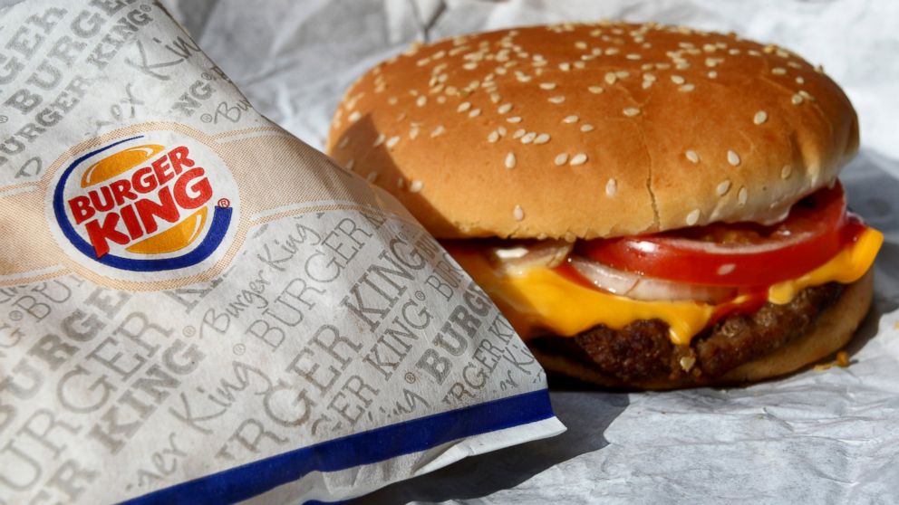 PHOTO: A Burger King Whopper is seen in Kaufbeuren, Germany, May 5, 2014.