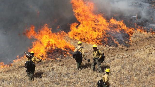 Brush Fire In Southern California Prompts Evacuations - ABC News