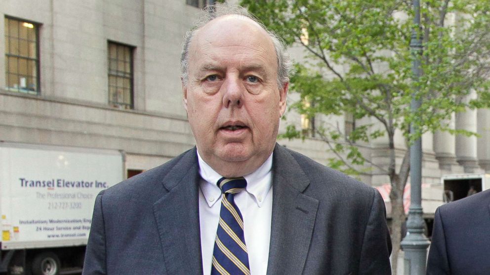 Attorney John Dowd walks in New York, April 29, 2011.