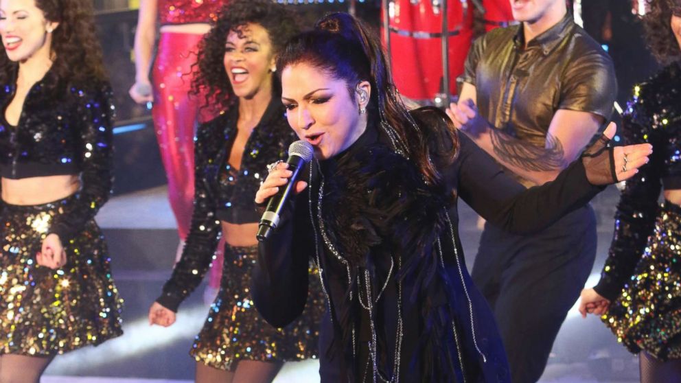 Gloria Estefan performs at the New Year's Eve celebration in Times Square on Saturday, Dec. 31, 2016, in New York. 
