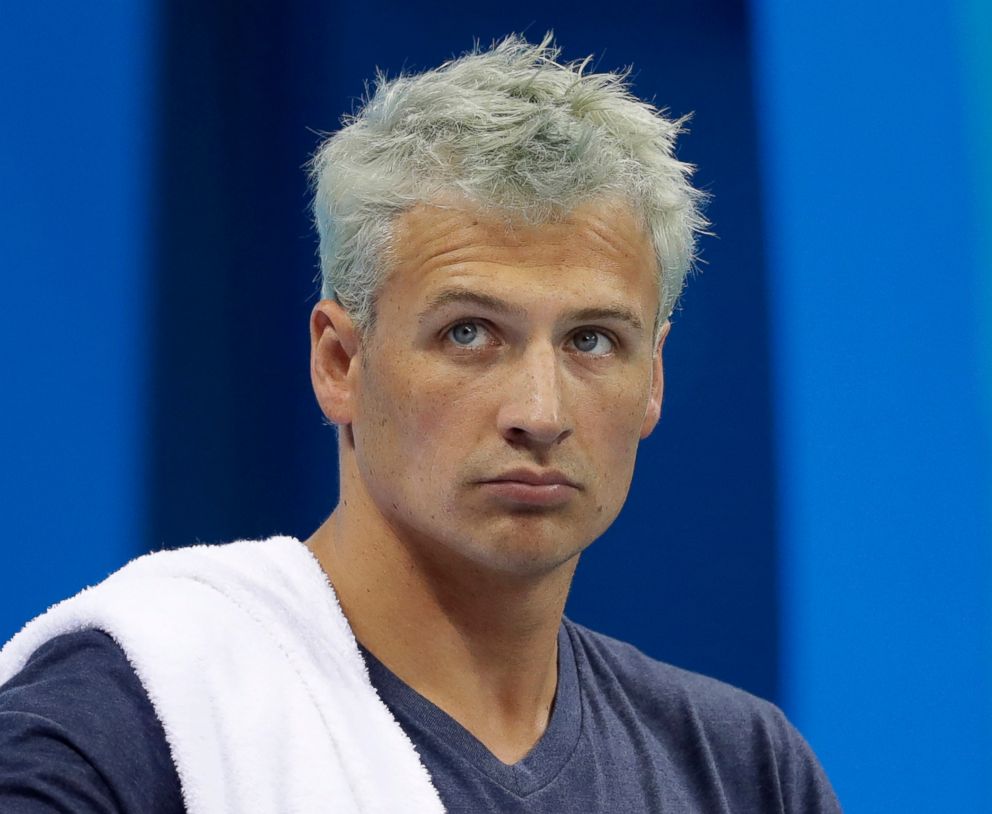 PHOTO: Swimmer Ryan Lochte prepares before competing at the 2016 Summer Olympics, in Rio de Janeiro, Aug. 9, 2016.