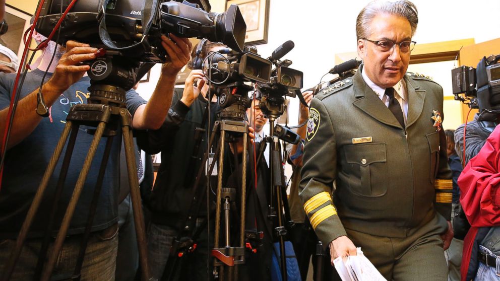 PHOTO: San Francisco Sheriff Ross Mirkarimi arrives to speak at news conference, July 10, 2015, in San Francisco. 