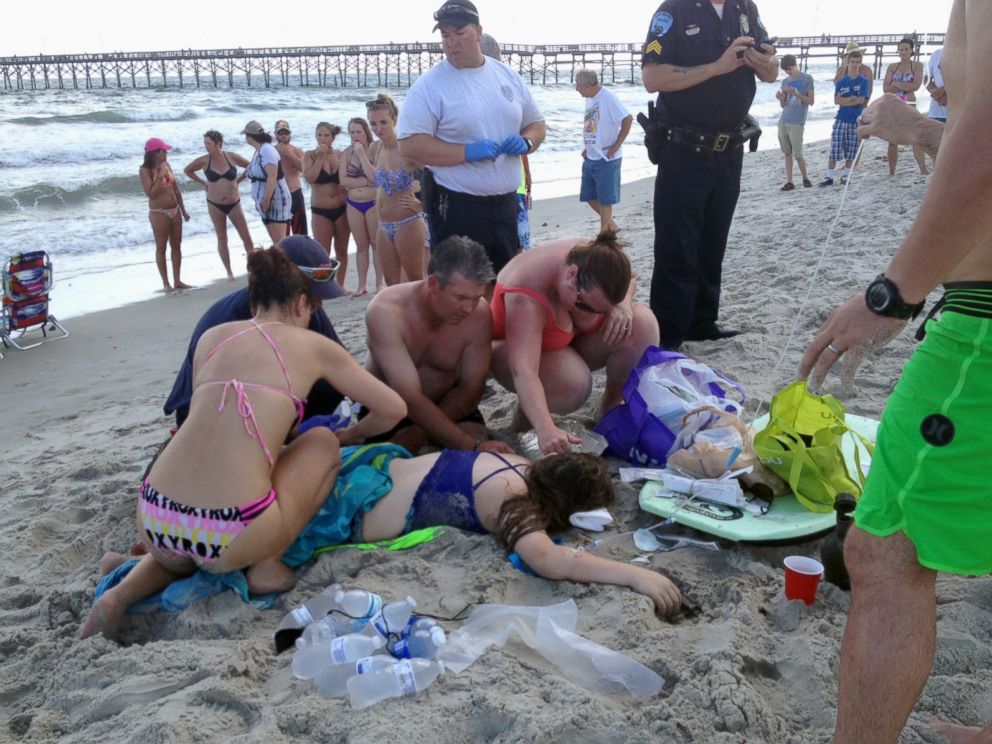 Two Teens Mauled in Separate Shark Attacks at North Carolina Beach ABC News