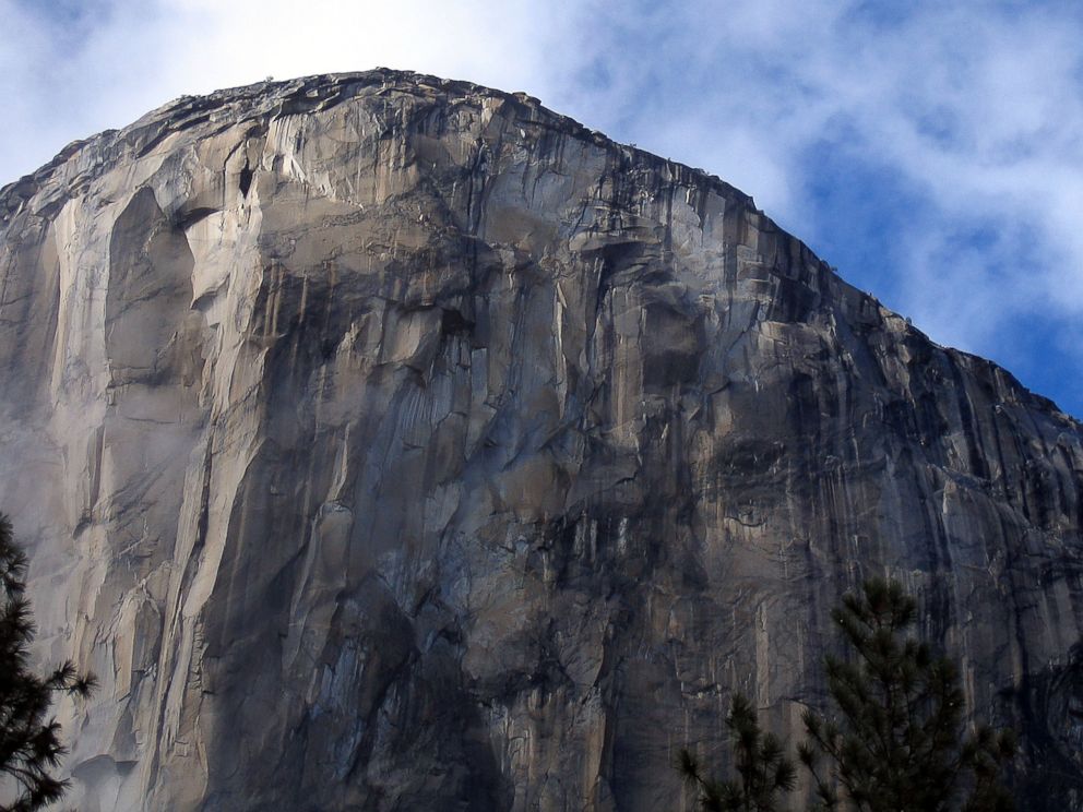 PHOTO: This Oct. 20, 2004 file photo shows the climbing face of El Capitan in Yosemite National Park. 
