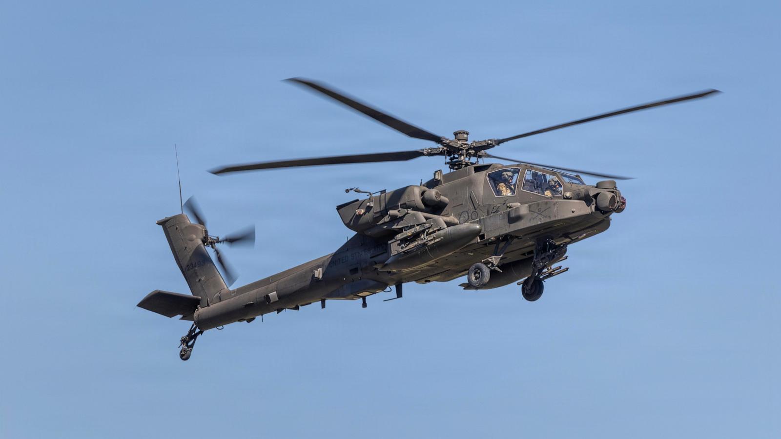  2 dead in Army Apache helicopter crash in Texas: Officials