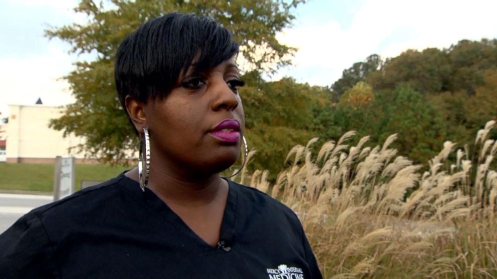 PHOTO: Georgia resident April Carr said that the teacher who allegedly threatened her son at the Rockdale Career Academy in Conyers should no longer be in the classroom.