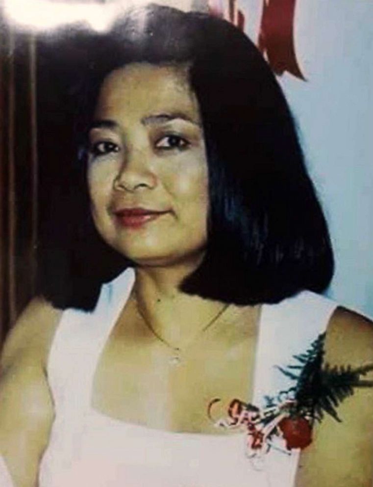 PHOTO: Araceli Buendia Ilagan, 63, died of complications from the coronavirus on Friday, March 27, 2020.