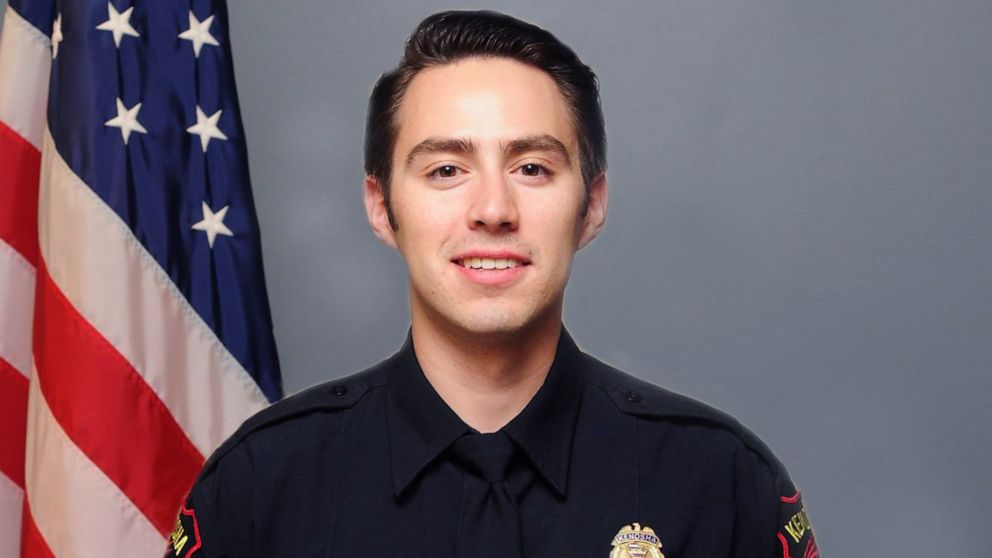 PHOTO: Kenosha Police Officer Vincent Arenas has been identified as one of the Wisconsin officers who deployed a taser at Jacob Blake before Blake was shot on Aug. 23, 2020.