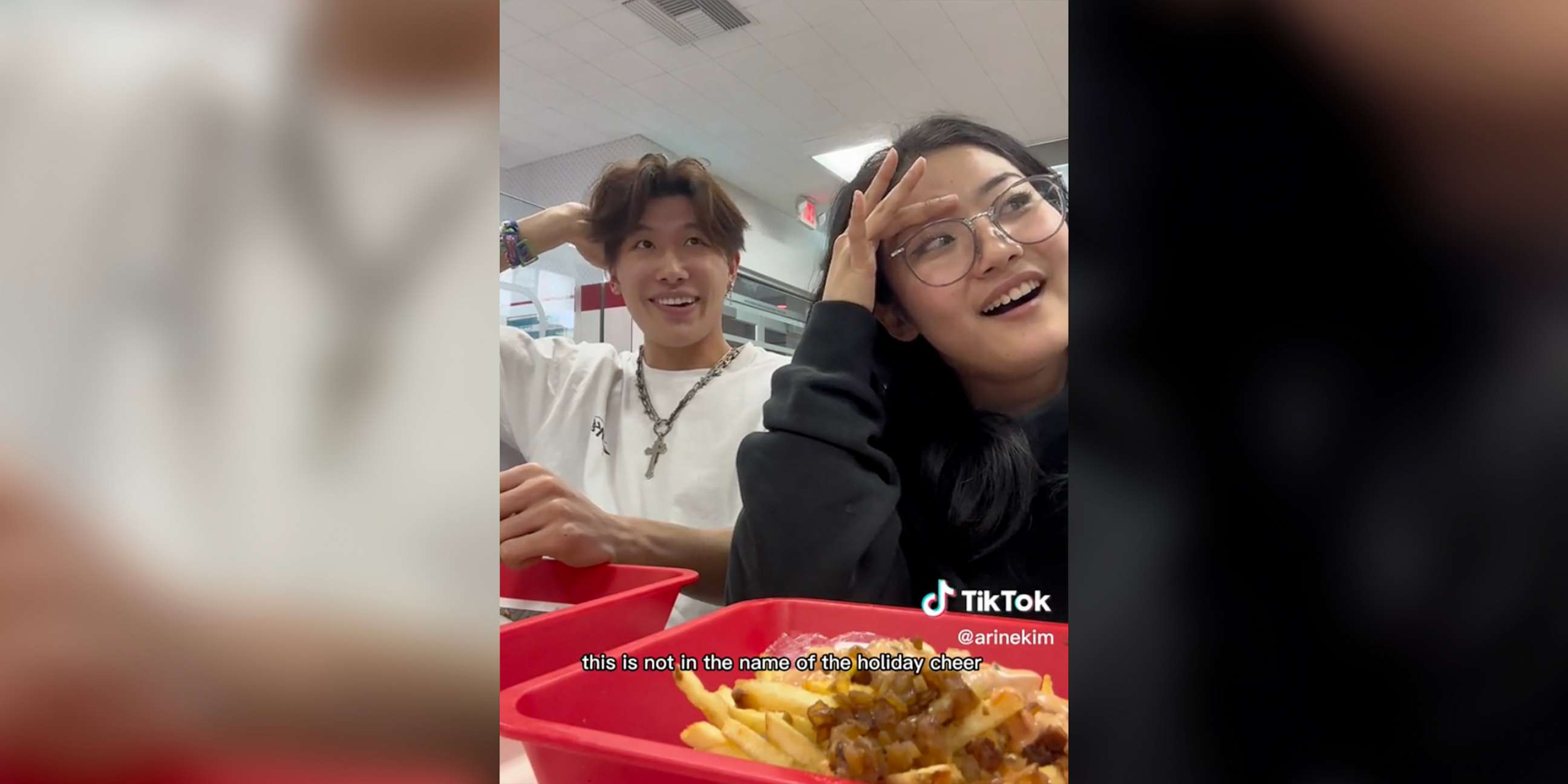 PHOTO: Arine Kim and her friend Elliot Ha are subject to racist and homophobic comments from a stranger at a San Ramon In-N-Out restaurant.