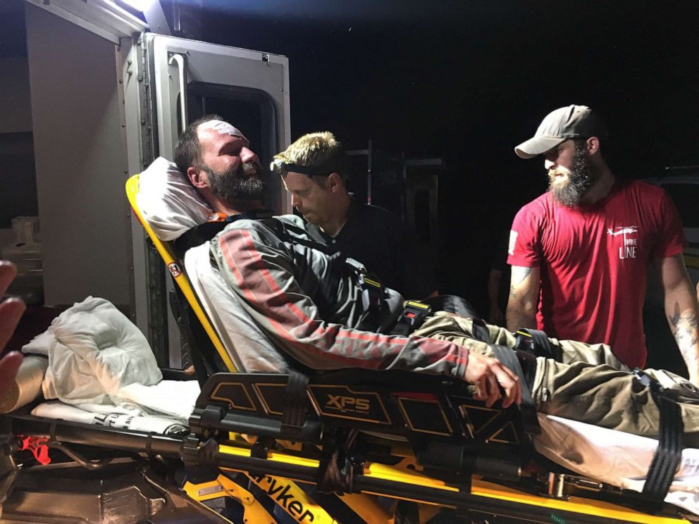 PHOTO: Josh McClatchy, 37, was rescued after six days in the Arkansas woods on Friday, June 7, 2019, after he got lost on a hike in Polk County.