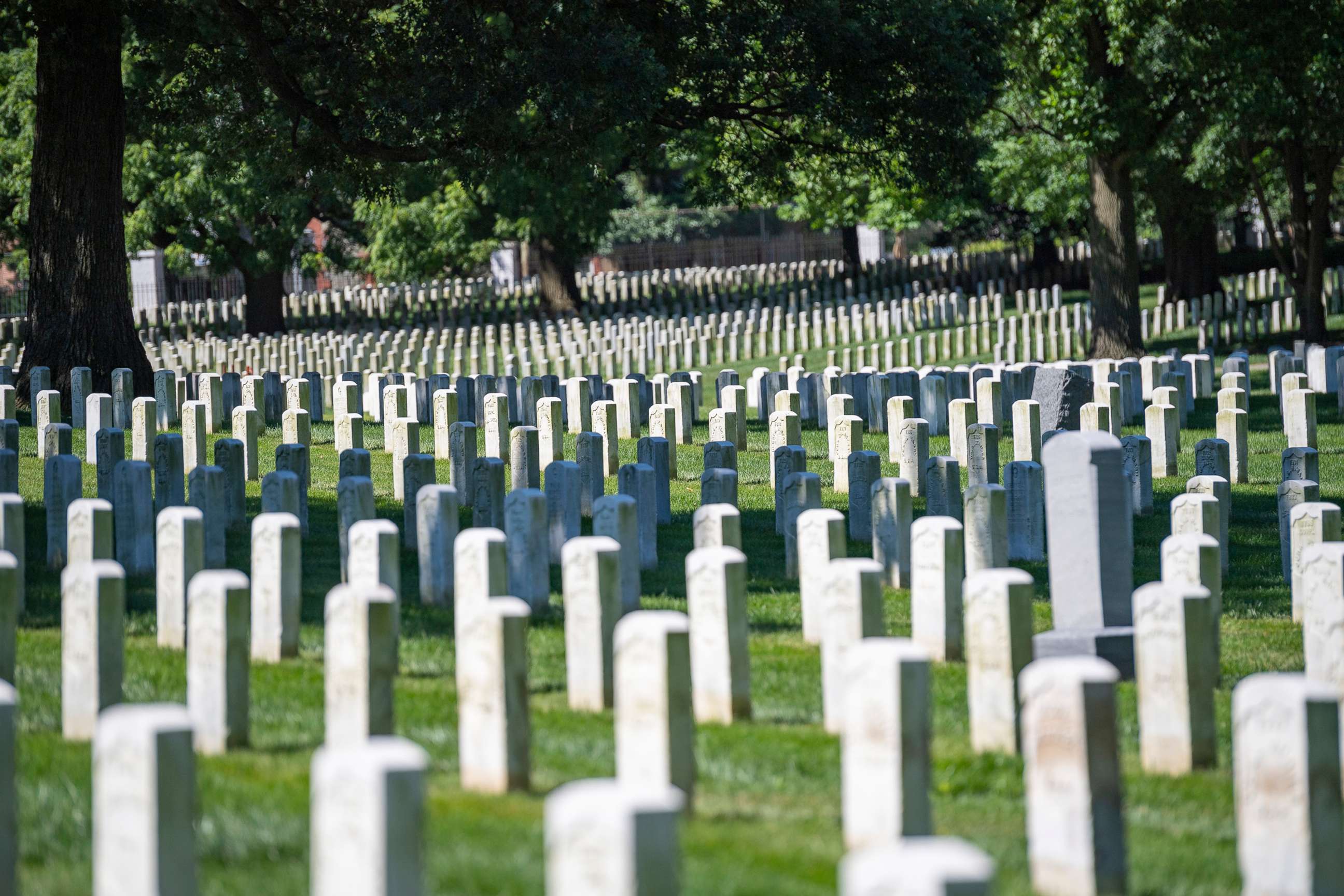 PHOTO: The United States Soldiers' and Airmen's Home National Cemetery, Washington, D.C., June 11, 2019.