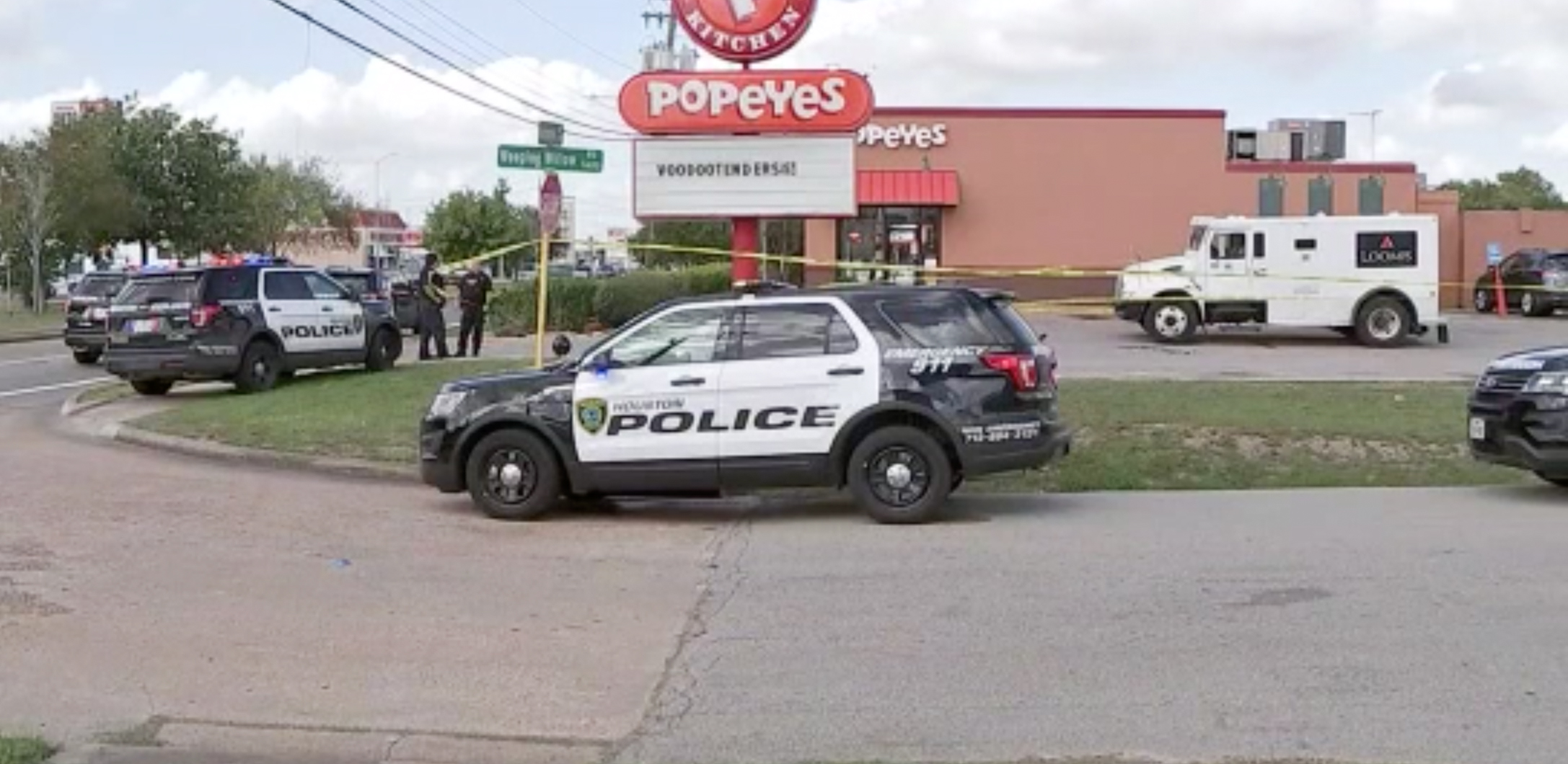 PHOTO: An armored truck driver was shot in killed during a robbery in Houston.