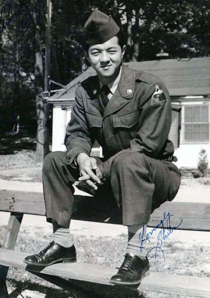PHOTO: Art Shibayama in a U.S. Army uniform in 1952.