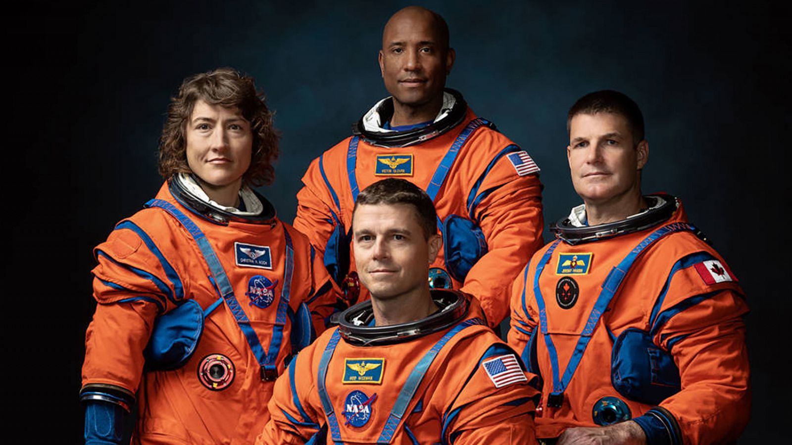 NASA announces 4 astronauts who will travel around the moon on