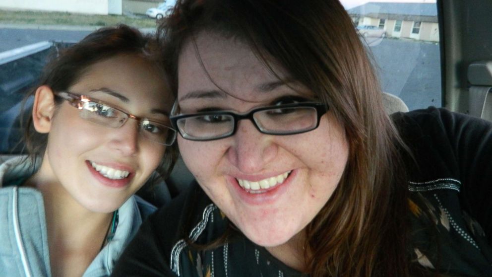 PHOTO: Ashley Loring HeavyRunner is pictured with her sister Kimberly. Ashley went missing from the Blackfeet Reservation in Montana in June 2017.