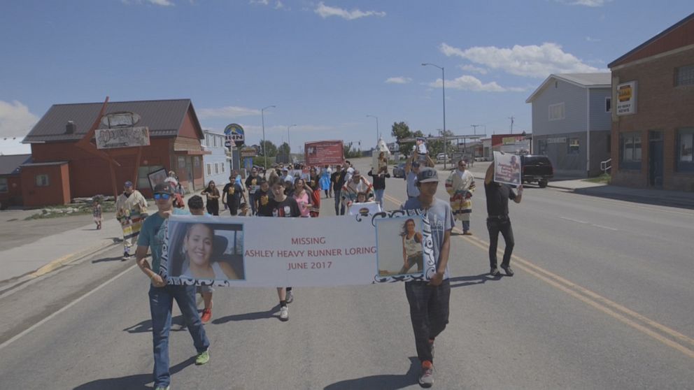 PHOTO: The family celebrated her 21st birthday without her in November 2017. They marched to mark the one-year anniversary of her disappearance in June 2018.