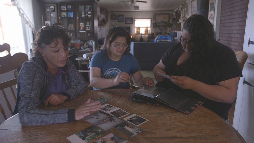 PHOTO: The Loring Heavy Runner family remembers Ashley through photos.