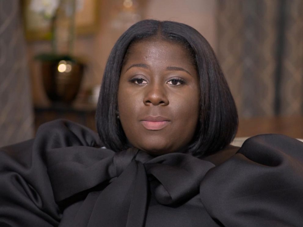 PHOTO: Ashley Wright, the mother of Raniya Wright, speaks with ABC News.