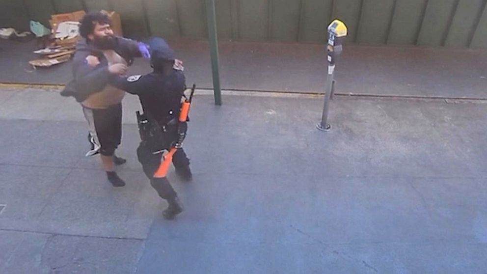 Bystanders rush to aid San Francisco officer attacked, put in 'death grip'