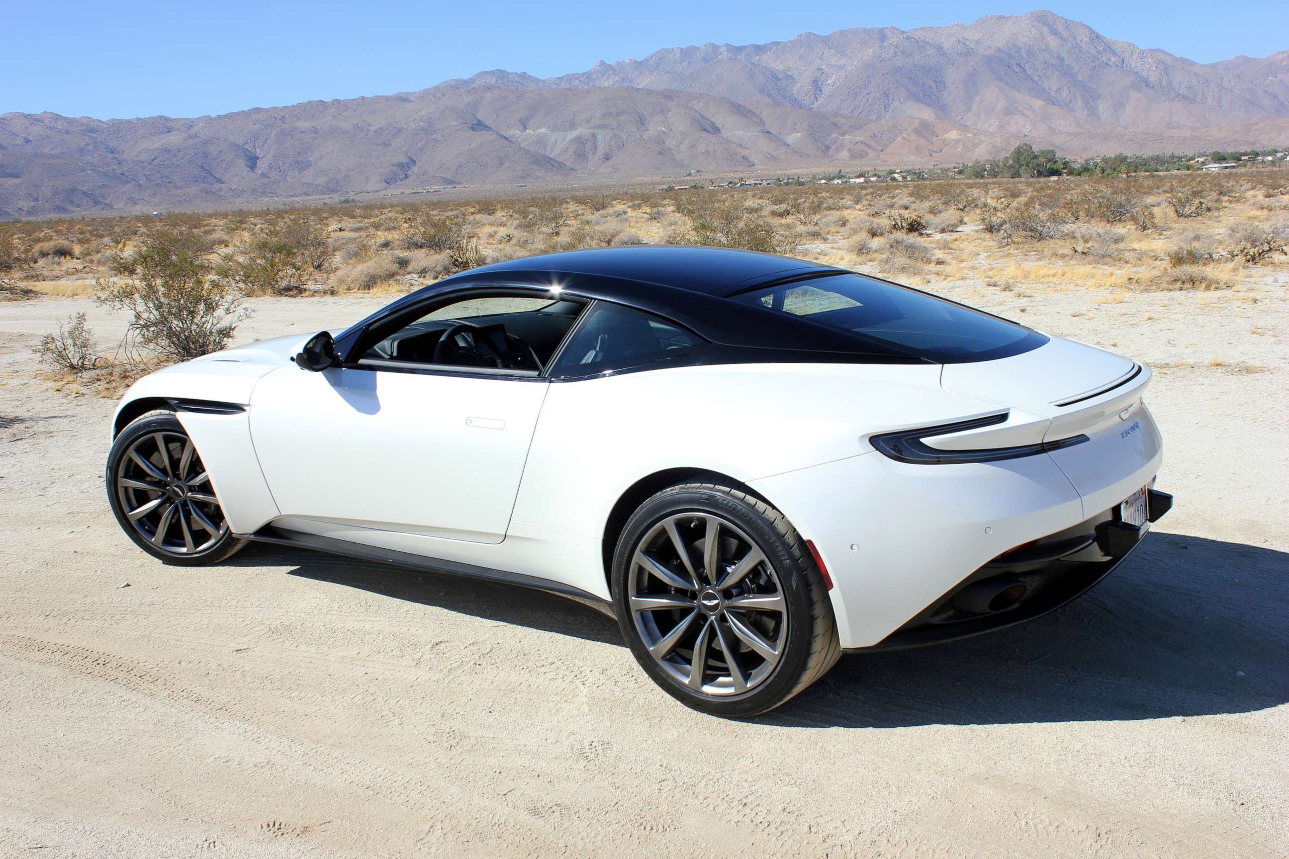 PHOTO: The DB11 V8 has a top speed of 187 mph. It posts 0-62 mph in 4 seconds, according to Aston Martin. 