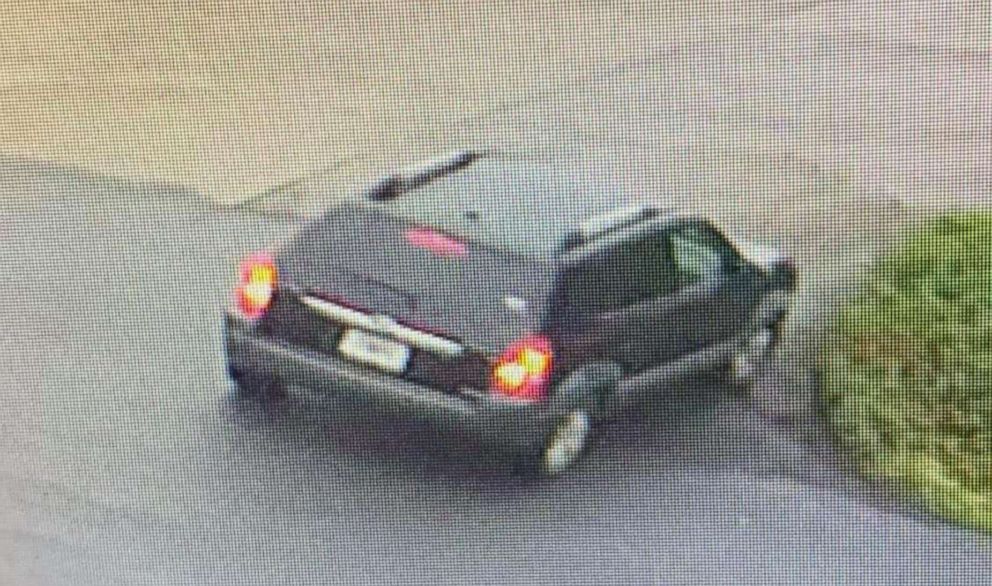 PHOTO: The Cherokee Sheriff’s Office released this image of the the car believed to be involved in two shootings, March 16, 2021, in Cherokee County, Ga.