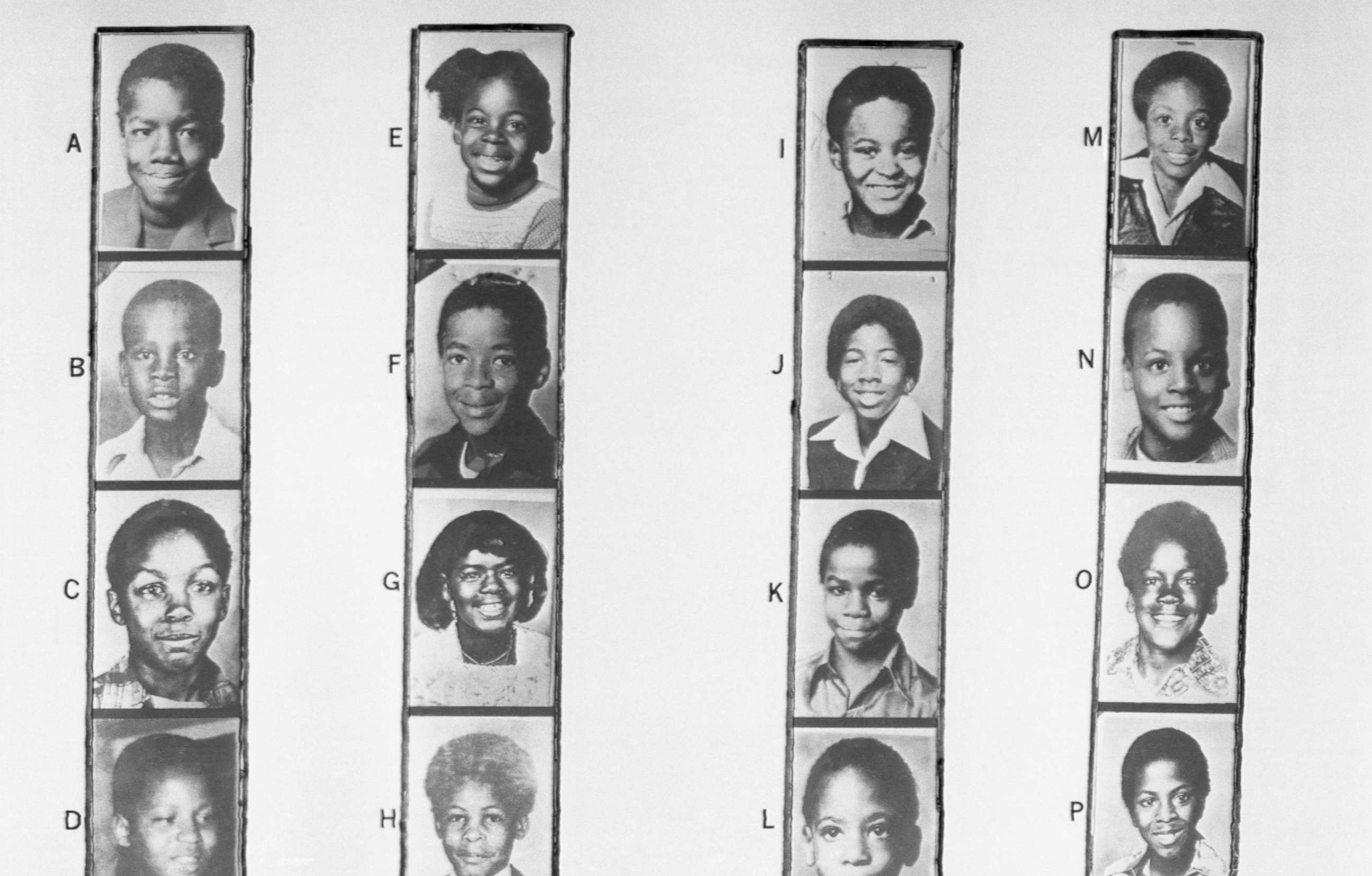 PHOTO: Some of the 20 missing and murdered children that disappeared in Atlanta from 1979-1981.