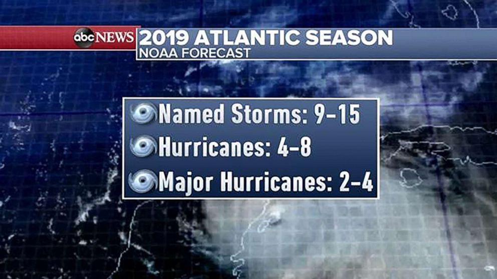 PHOTO: The National Oceanic and Atmospheric Administration is predicting that a near-normal Atlantic hurricane season is most likely this year.