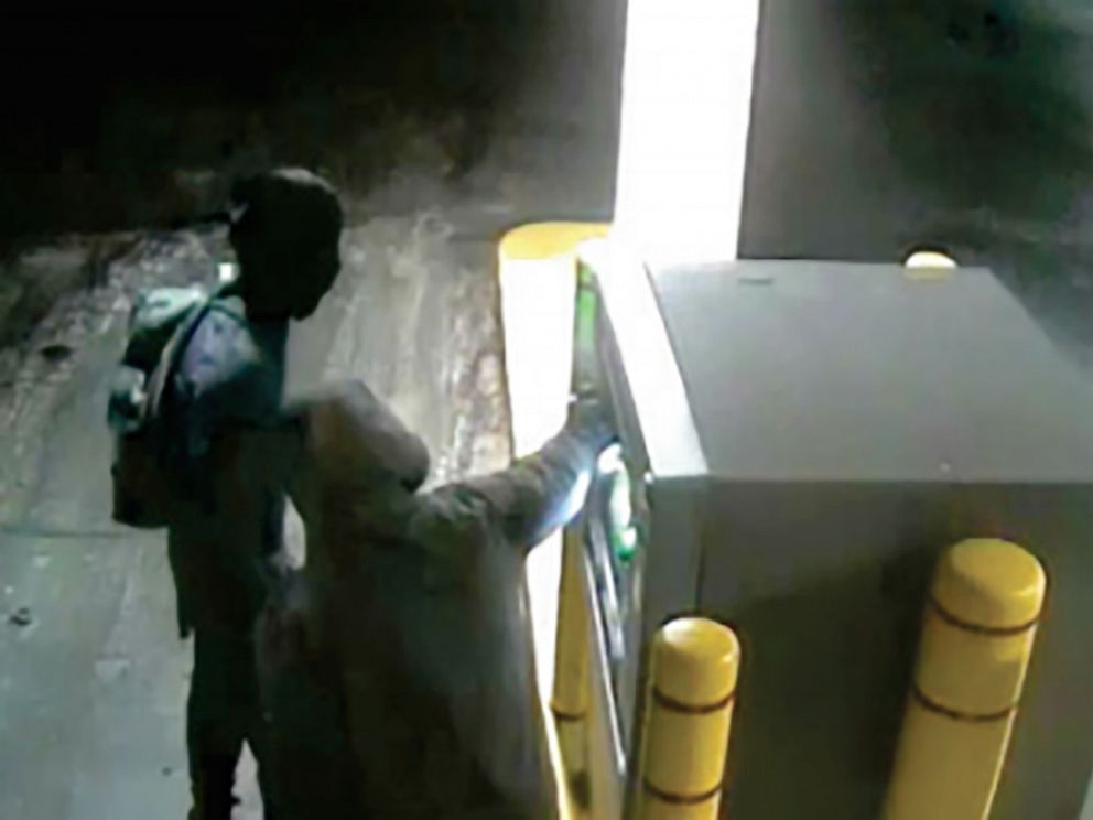 PHOTO: The Hillsborough County Sheriff's Office released these images in the investigation into an ATM explosion, in which suspects painted over surveillance cameras and stole an unknown amount of money.