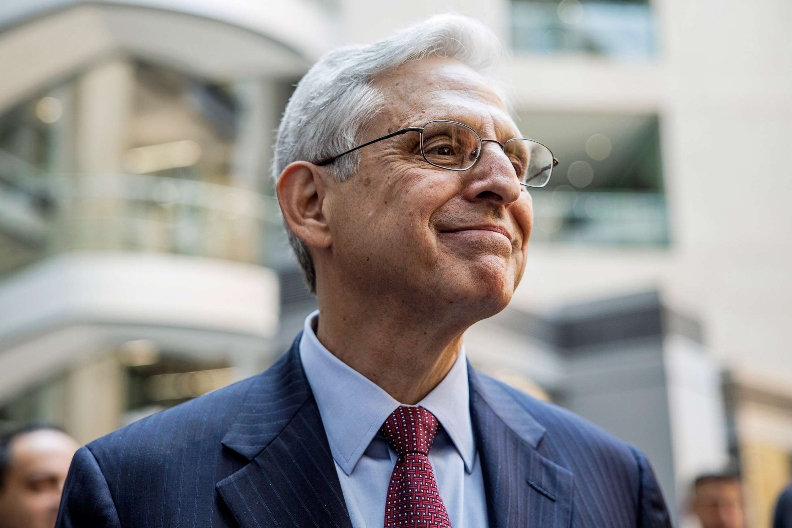 PHOTO: Attorney General Merrick Garland attends the ceremonial swearing-in of Steven Dettelbach as the second person to be confirmed by Congress as the Director of The Bureau of Alcohol, Tobacco, Firearms, and Explosives in Washington, July 19, 2022.