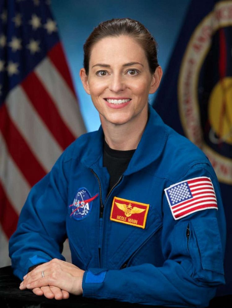 PHOTO: Nicole Aunapu Mann in an official NASA portrait.