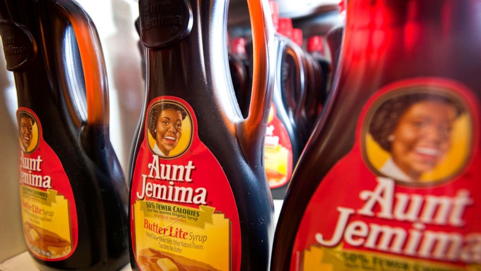 PHOTO: Aunt Jemima syrup are displayed for sale in Stratford, Conn., Aug. 3, 2011.