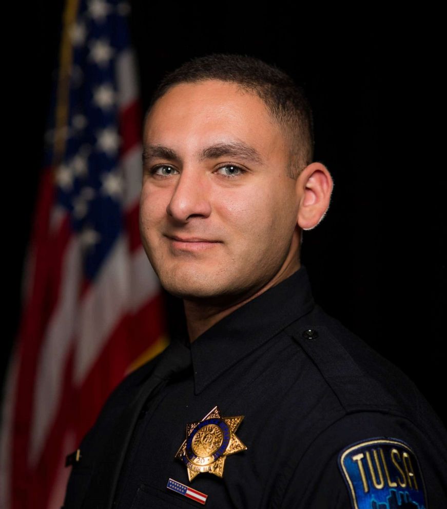 PHOTO: Tulsa Police Aurash Zarkeshan is in critical condition after he was shot in the head on June 29, 2020 during a traffic stop.