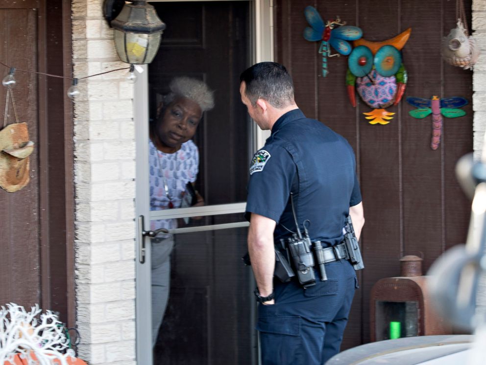 PHOTO: Authorities investigate the scene in East Austin, Texas, after a teenager was killed and a woman was injured in the second Austin package explosion in the past two weeks, March 12, 2018.