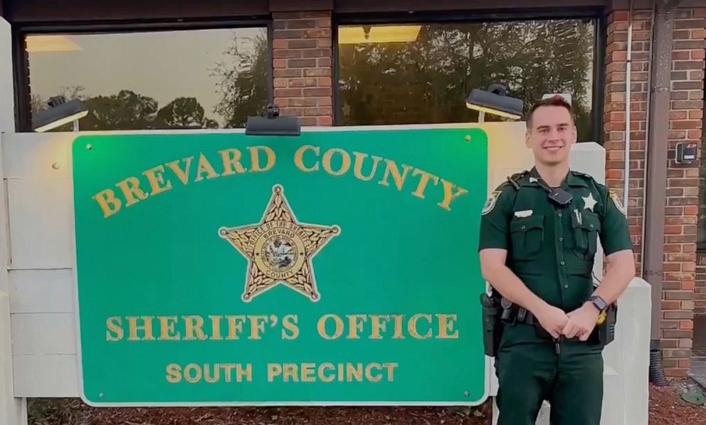 Photo: An undated photo of Brevard County Sheriff's Deputy Austin Walsh, 23, who was accidentally shot.