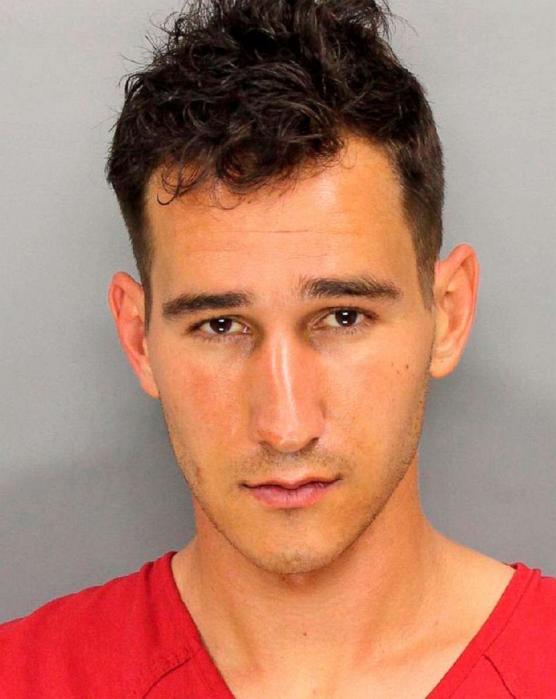 PHOTO: This April 2021 image provided by the Cobb County Sheriff's Office shows a booking photo of Austin William Lanz.