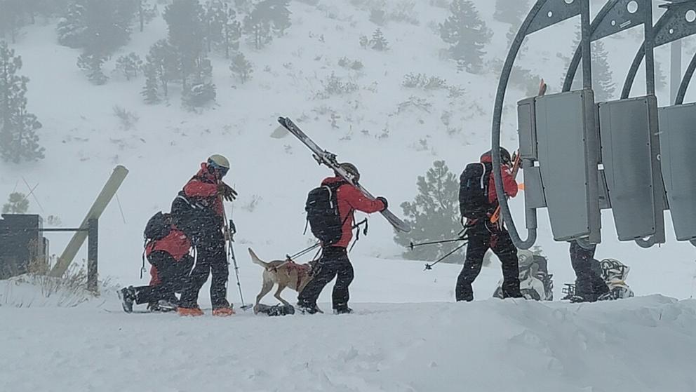 One person was killed in an avalanche at the Palisades Tahoe resort in California