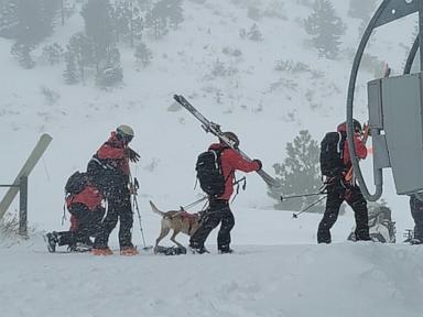 1 dead in avalanche at California resort