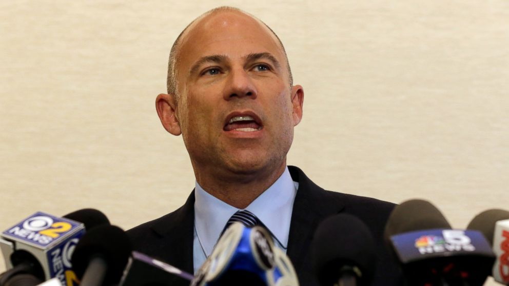 PHOTO: Attorney Michael Avenatti speaks at a news conference, Friday, Feb. 22, 2019, in Chicago. R&B star R. Kelly was charged Friday with aggravated sexual abuse involving four victims, including at least three between the ages of 13 and 17. 