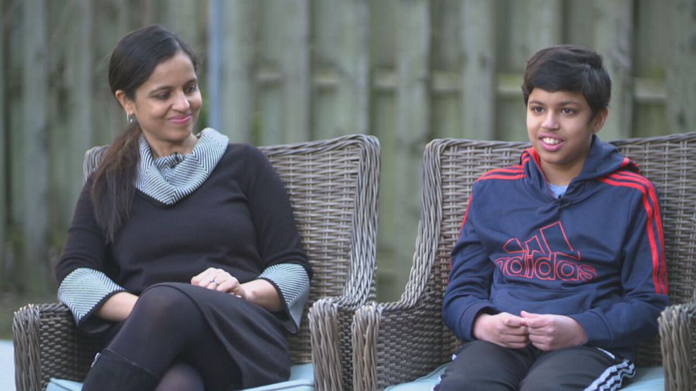 PHOTO: Ayaan with his mom, Preetika Mukherjee, who is a neuropsychologist herself. 